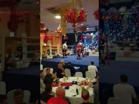 Enrico peralta 1st boxing match