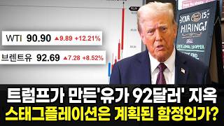 Download lagu ​유가 92달러 돌파, 스태그플레이션 지옥문이 열렸다 (트럼프의 선택은?) mp3