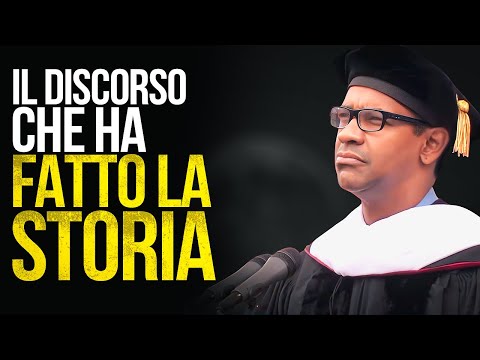 Lo STORICO discorso di Denzel Washington che ha fatto il GIRO DEL MONDO| Doppiato in Italiano