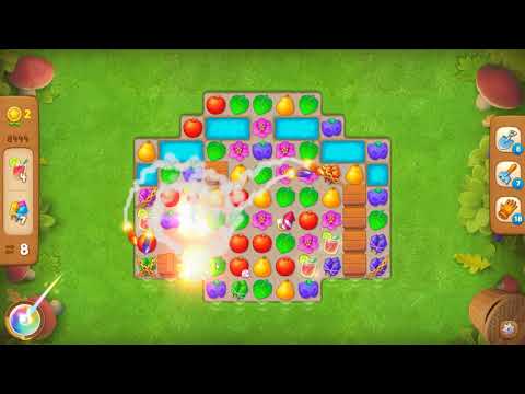 GardenScapes level 8444 🌱 Playrix HD 👋😘✌️