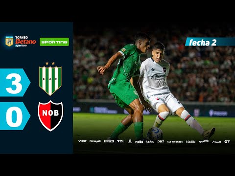 BANFIELD 3 - 0 NEWELL'S I Resumen del partido | #TorneoBetano Apertura 2025