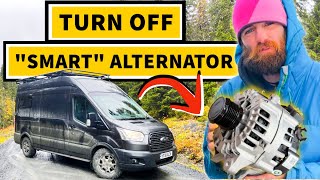 FORD TRANSIT: How to DISABLE Smart Alternator “Official FORD Method”