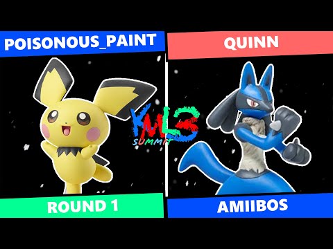 KML Summit 3: Bracket - Poisonous_paint (Pichu) Vs Quinn (Lucario) SSBU Amiibos