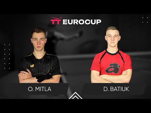 10:00 Oleksii Mitla - Dmytro Batiuk 17.09.2025 TT Euro.Cup Ukraine Master. TABLE 3