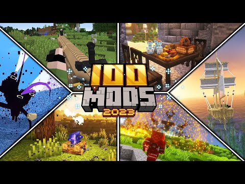 TOP 100 Mods For Minecraft OF ALL TIME | 1.12 → 1.20.1+ [Forge & Fabric]