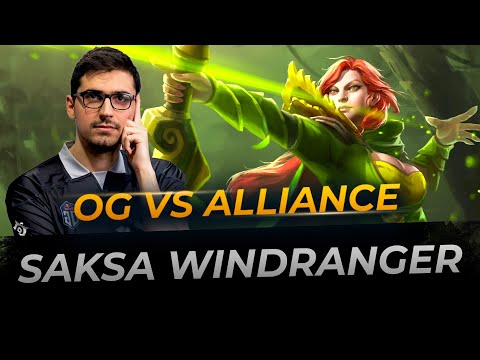 Windranger Support by OG.Saksa | Full Gameplay Dota 2 Replay