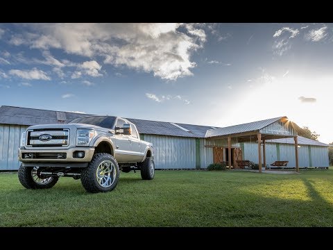 2011 Ford F-250 BDS Suspension 8-inch Coilover Lift Install