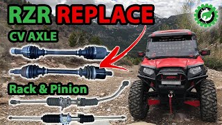 Polaris RZR Axle & CV Replacement - A Complete How-To Guide