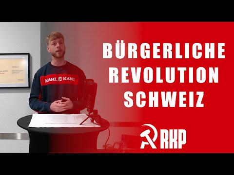 Marxistische Herbsschule 2025 - Die bürgerliche Revolution in der Schweiz