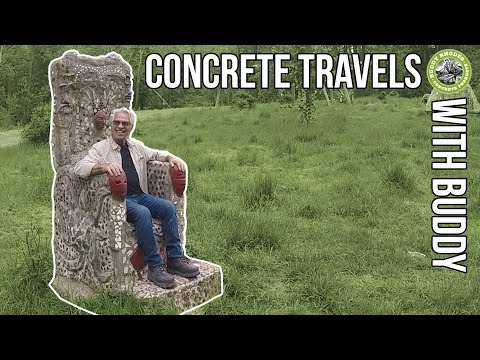 Concrete Travels with Buddy 2x04 -  Solid Rock Concrete Design & some Crazy Concrete Creations