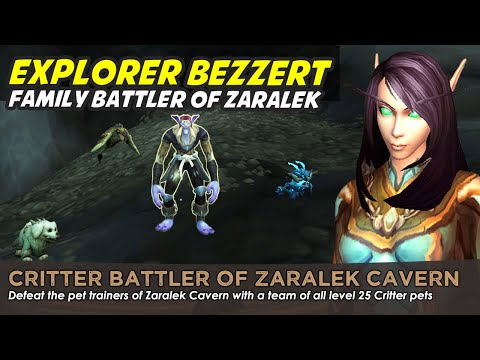 Explorer Bezzert (Critter team) - Family Battler of Zaralek Cavern