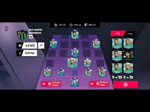 MODO CARREIRA SAN MARTIN DE SAN JUAN PRIMERA B CAMP. ARGENTINO EP. 1