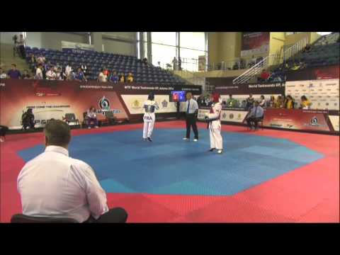 Female  49Kg Round of 16  Yasmina AZIEZ FRA v Ganna SOROKA UKR