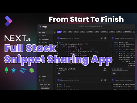 Mern Stack Tutorial Create A Full Stack Code Sharing App With Node Js And React Js