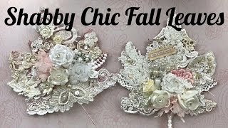 Shabby Chic Fall Leaves | Create with Me