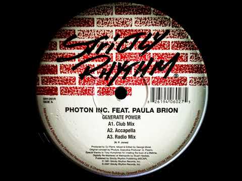 PHOTON INC FT PAULA BRION - GENERATE POWER (CLUB MIX)