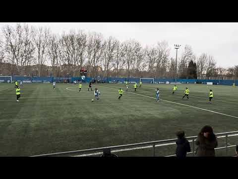 Alevín preferente J22 Ebro 3 - Unión 0 .1/3/25 primera mitad