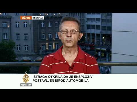 Zlatko Nikolić o eksplozijama u Beogradu - Al Jazeera Balkans