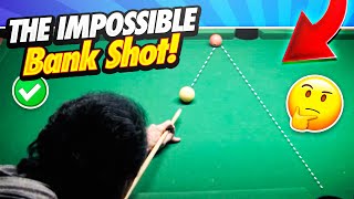 Pool Lessons - The Impossible Bank Shot!  Supercharge Your Game!