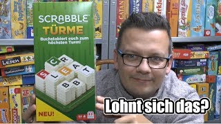 Scrabble Türme (Mattel Games) - Neuheit 2018 ab 10 Jahre
