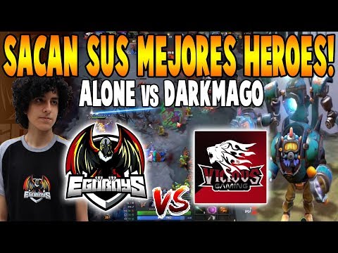 EGOBOYS vs VICIOUS [BO2] - Sacan Sus Mejores Héroes "Alone vs DarkMago" - CUP OF THE ANCIENTS DOTA 2