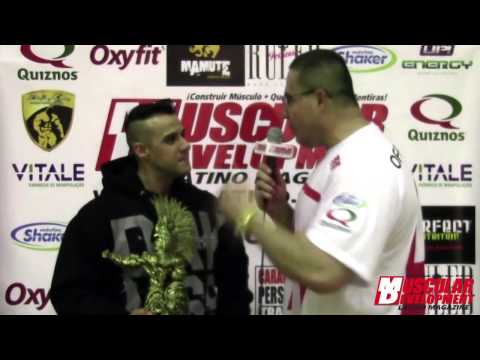 Entrevista Vinni Soares .  Gaúcho IFBB 2014 - POR Caramello Personal - MD LATINO TV