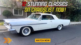 12 More Awesome Classic Cars for Sale on Craigslist!