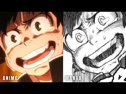 Anime VS Manga - My Hero Academia Season 1 Episode 2