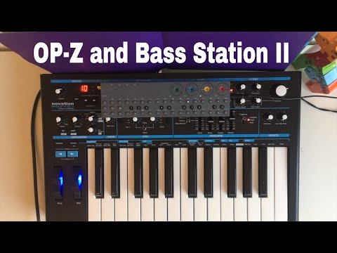 #jamuary2020 - OP-Z and Bass Station 2