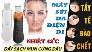 Máy sủi da điện di đẩy mụn và tẩy tế bào chết có nhiệt Spatula Comedones Extractor - giải pháp làm sạch da tại nhà