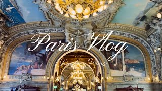 【Paris Vlog🇫🇷】まるでヴェルサイユ宮殿…豪華すぎるレストラン「Le Train Bleu」
