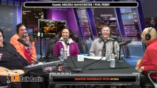Melissa Manchester and Phil Perry on Smooth Saturdays with Aysha Host Terry Wollman
