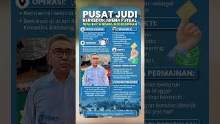 Pusat Judi Berkedok Arena Futsal di Bandung Digerebek Polisi, Wali Kota Ngaku Kecolongan