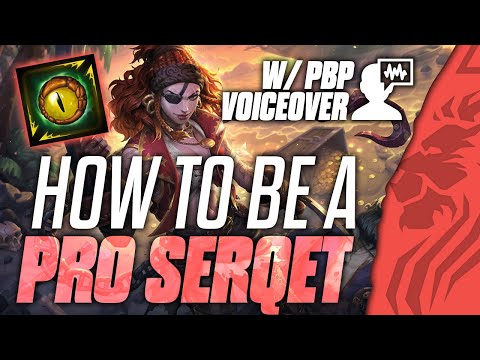 HOW TO TAKE YOUR SERQET TO A PRO LEVEL - SMITE PLAY BY PLAY VOICEOVER
