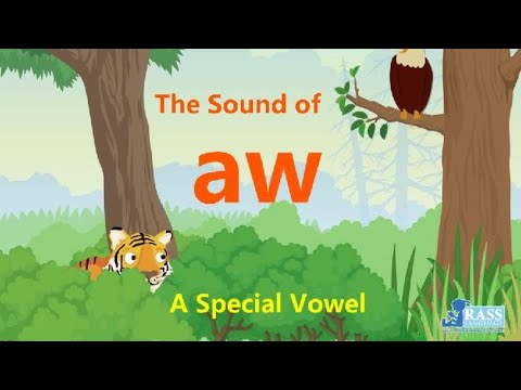 The “aw” Vowel | Sound of aw | Reader: A Tiger and a Hawk | Go Phonics 4C Unit 14