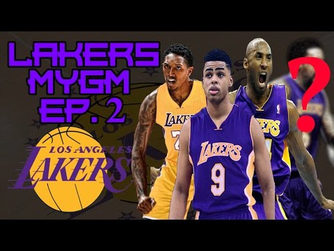 NBA2K15 LA Lakers MyGM EP. #2: W/ D'Angelo Russell! HUGE TRADE!!!