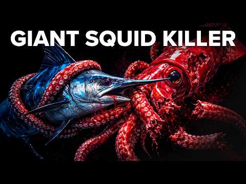 Why Giant Squids Are Terrified Of Swordfish