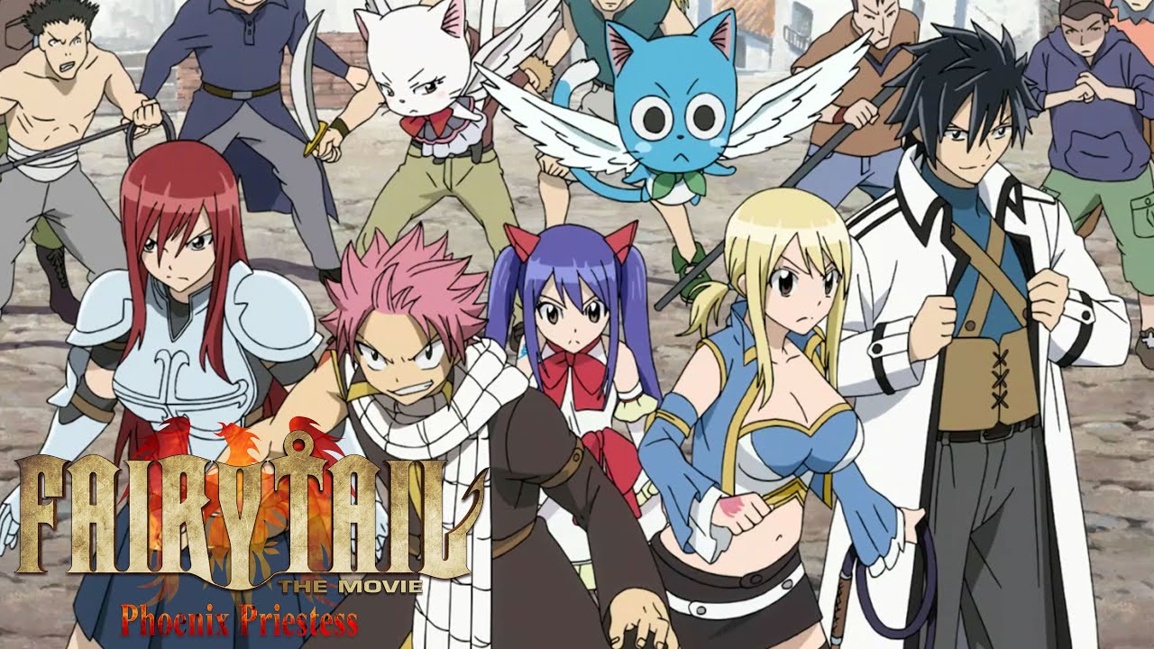 Full Movie| FAIRY TAIL THE MOVIE: Phoenix Priestess (English Dub)