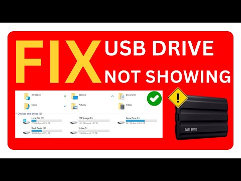 Fix External Hard Drive Not Showing Up in My Computer | Not Responding or Detected