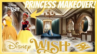 Disney WISH Bibbidi Bobbidi Boutique Experience | CRUISING WITH KIDS