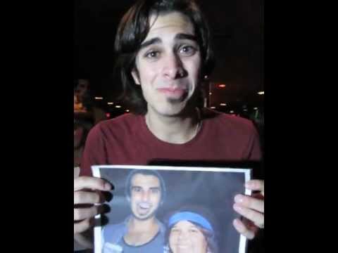 Joey wishing Jocelyn a happy birthday