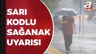 Meteorolojiden 20 il için sarı kodlu alarm! İşte 5 günlük hava tahmini raporu | 