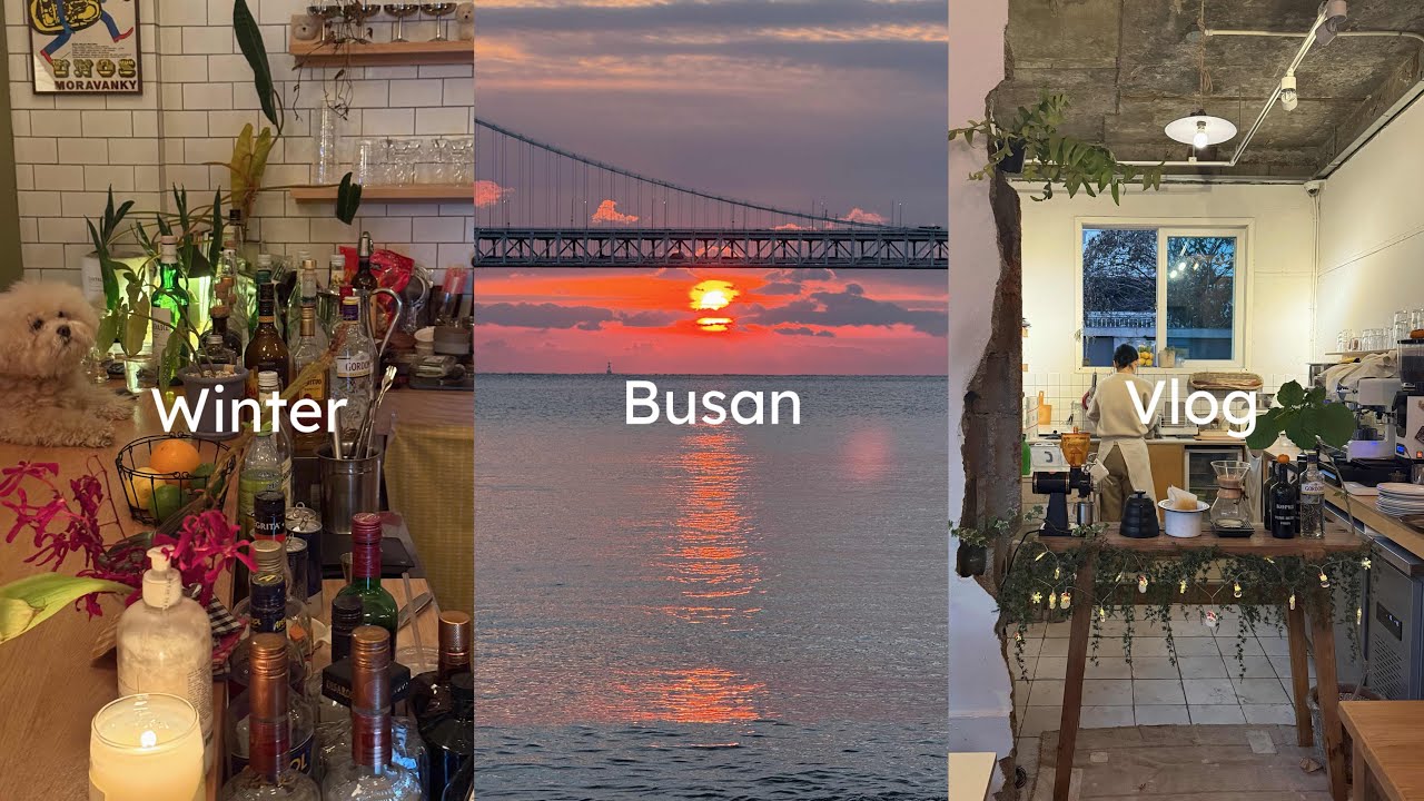 【 Busan vlog 】冬の釜山ひとり旅🧣🧤2泊3日 | お気に入りの場所を巡る旅🍃 | 海雲台イルミネーション 田浦 西面 韓国旅行