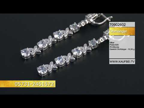 Серебряные серьги 925 пробы с фианитами