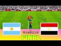 ARGENTINA vs EGYPT - Final FIFA World Cup 2026 | Full Match All Goals | Football Match