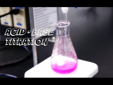Lab Demonstration | Acid - Base Titration.