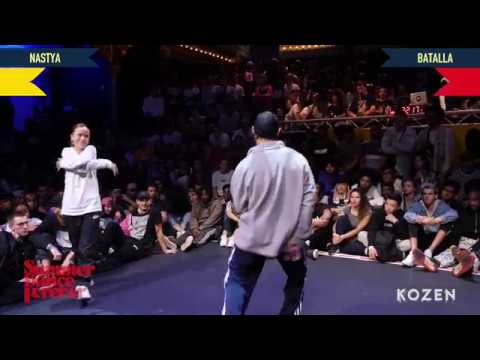 Nastya vs Batalla SEMI FINAL Hiphop Forever Warrior Edition - Summer Dance Forever 2018