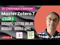 Master Zotero 7 Lesson 8 Backup WebDAV Zotero Online Zotero On IPad Groups