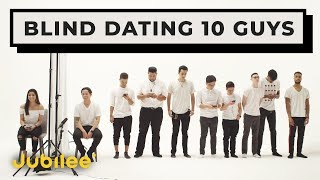 10 vs 1: Speed Dating 10 Guys Without Seeing Them