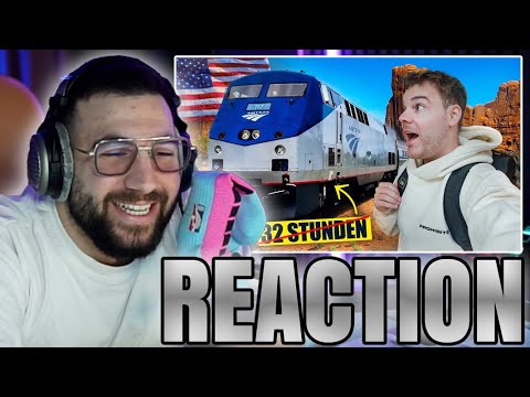 Mert Abi reagiert auf "An Bord des Amtrak Sleeper Train in Amerika" 🇺🇸 von @-AlexV 🔥